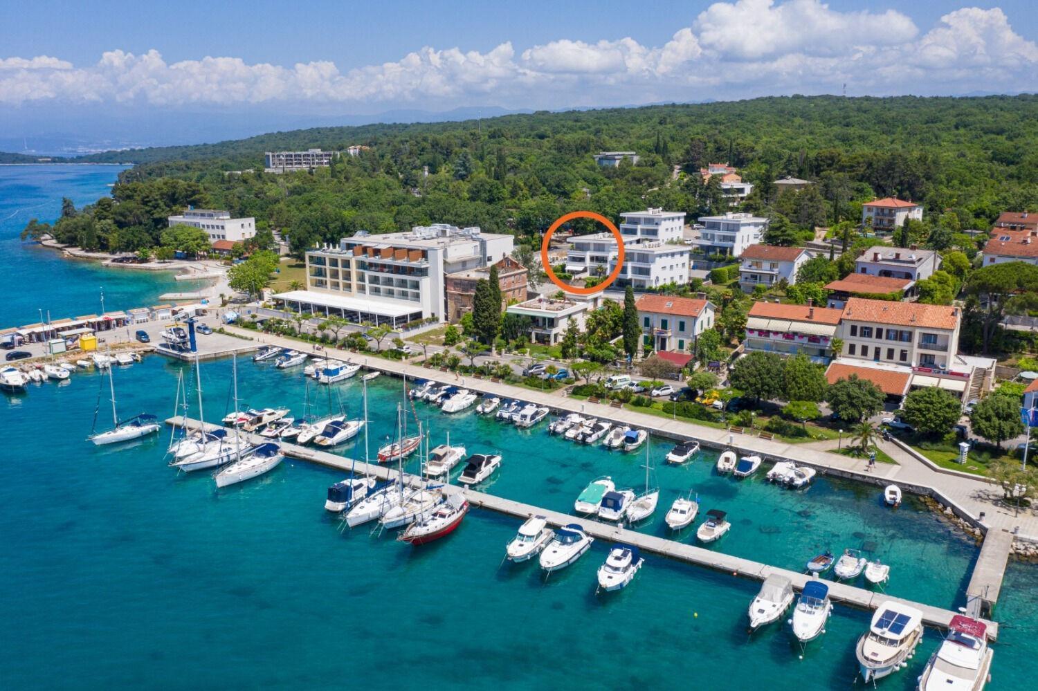 Apartments Marina Malinska Dış mekan fotoğraf